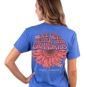 Simply Southern "Life Gets Better with Grandkids" Tee